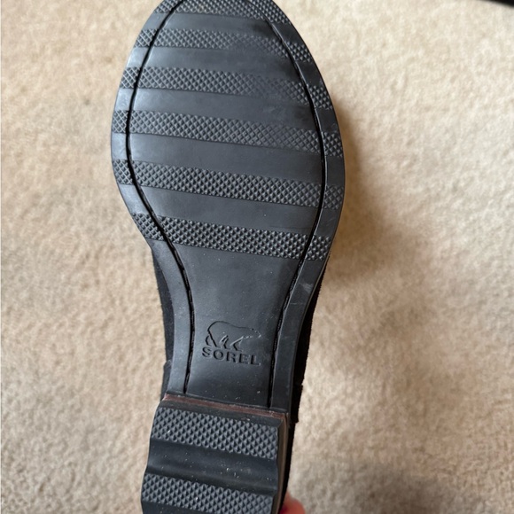 Sorel black leather booties size 8.5 - Picture 6 of 6